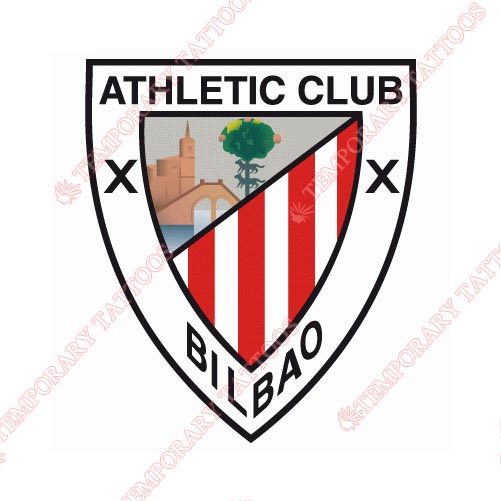 Athletic Bilbao Customize Temporary Tattoos Stickers NO.8246